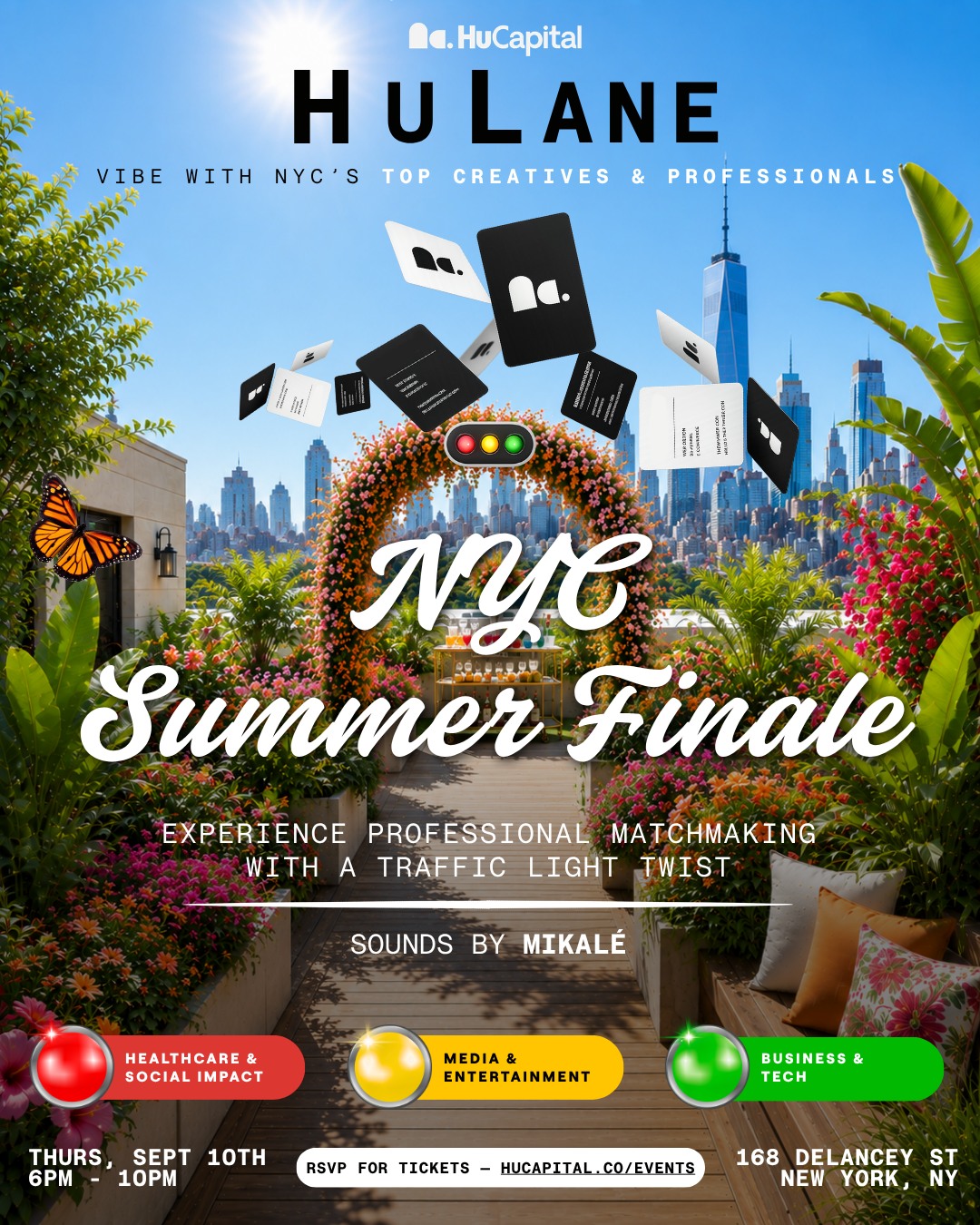 HuLane: NYC Summer Finale @ The Delancey Rooftop w/ HuCapital